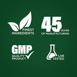 Piping Rock cápsula en mano para percibir tamaño y facilidad de ingestión