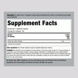 Piping Rock etiqueta detallada mostrando 5 mg y beneficios de pureza