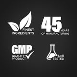 Piping Rock etiqueta nutricional mostrando ingredientes y pruebas
