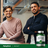 Piping Rock frasco junto a ingredientes naturales para contexto de fórmula