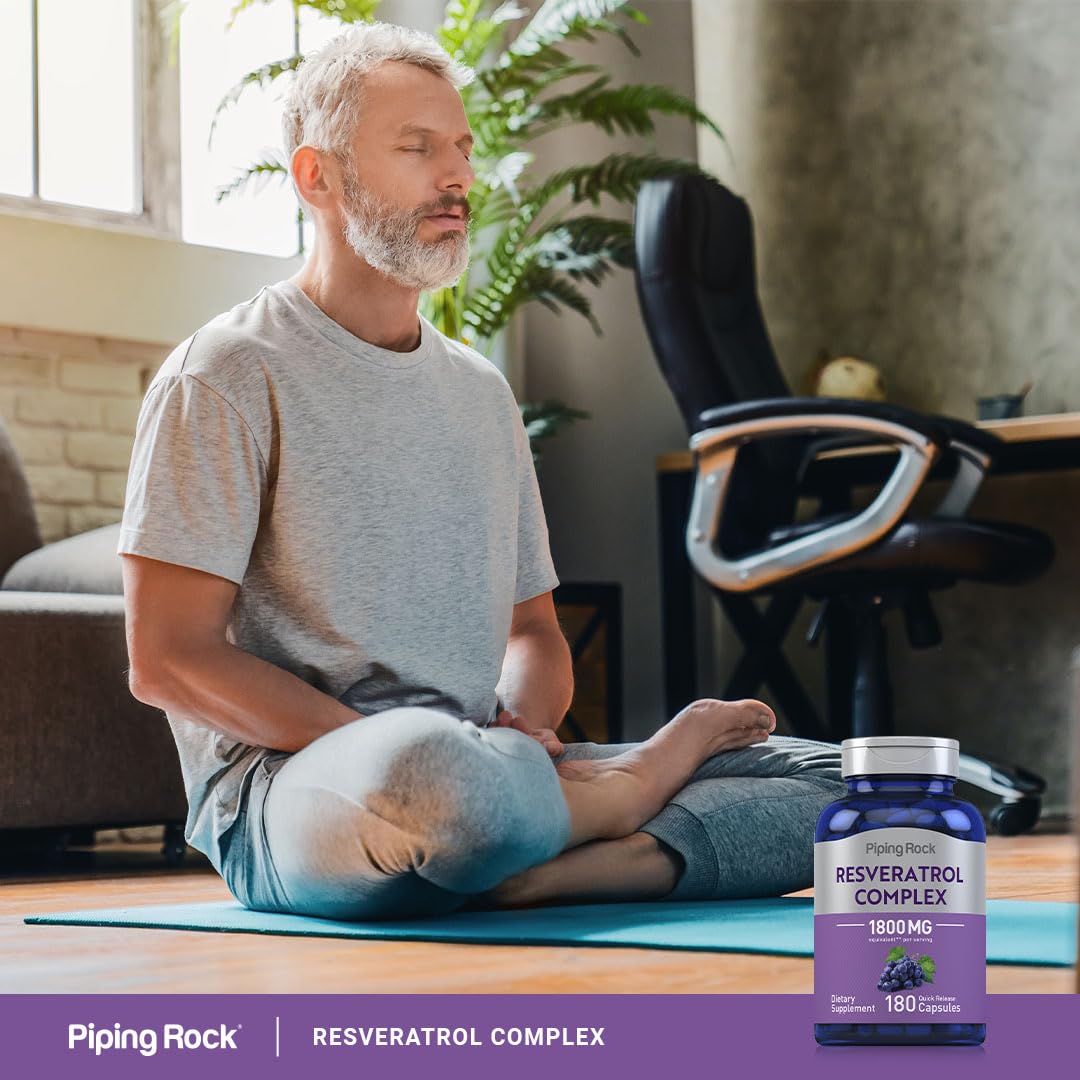 Piping Rock etiqueta con información de ingredientes y pruebas de laboratorio