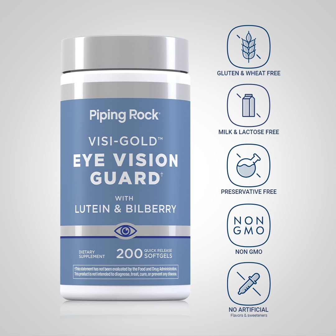 Piping Rock textura del aceite en cápsula mostrando brillo y pureza
