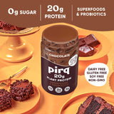 Pirq batido preparado en vaso listo para beber, práctico y nutritivo