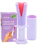 Pixie aplicador frontal mostrando forma ergonómica y fácil agarre