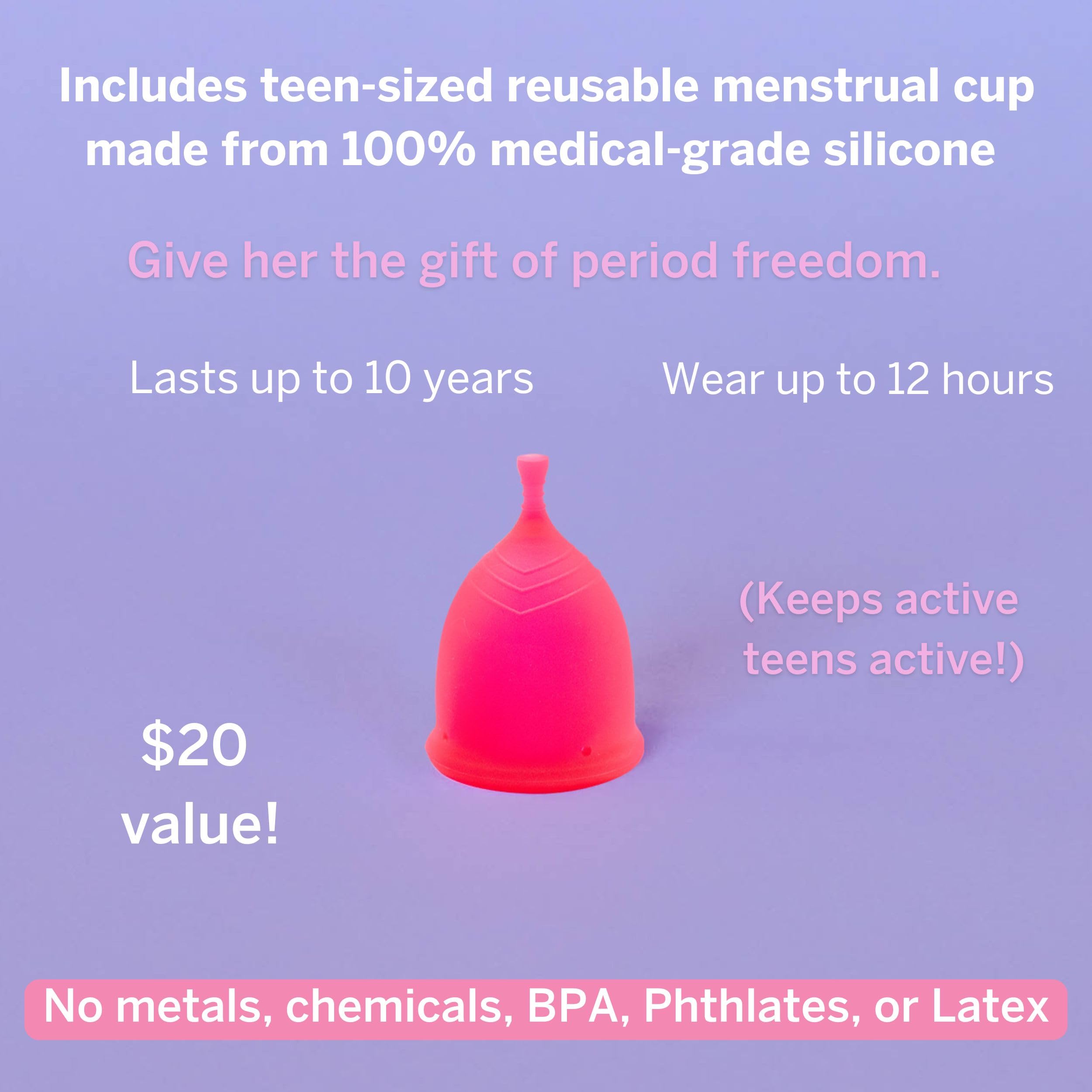 Pixie Cup bolsa cruzada estilizada para llevar productos discretamente