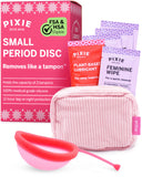 Pixie Cup vista frontal del empaque mostrando diseño y beneficios