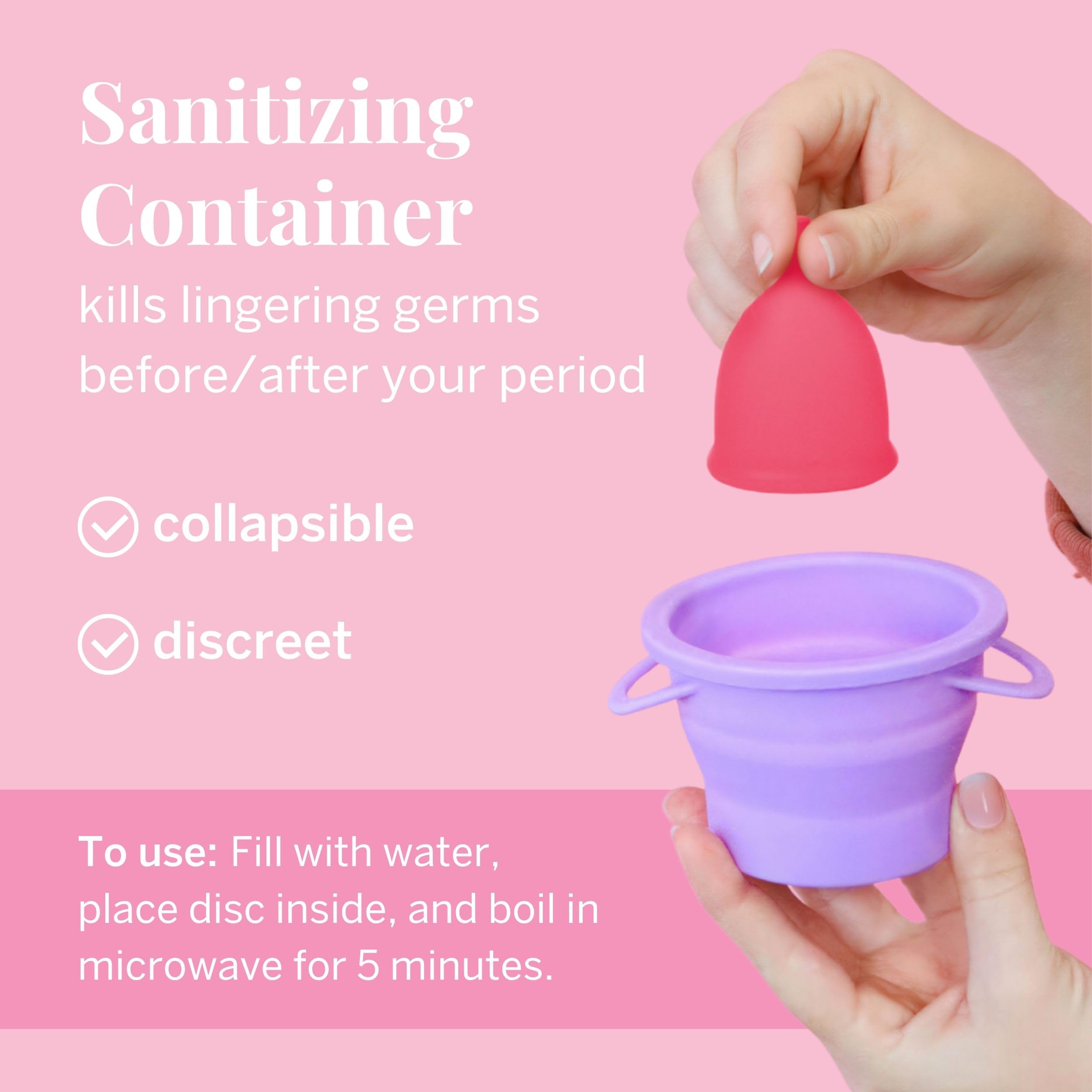 Pixie Cup lubricante y limpiador detalle para inserción suave y limpieza segura