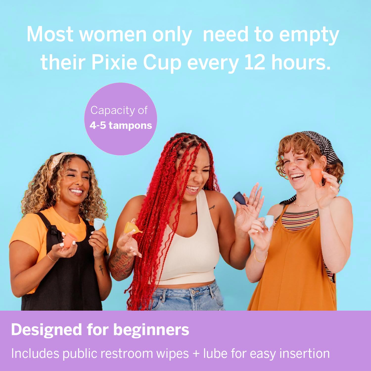 Pixie Cup vaciado y limpieza rápida para mantenimiento higiénico