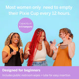 Pixie Cup vaciado y limpieza rápida para mantenimiento higiénico