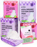 Pixie Cup empaque frontal del kit mostrando contenido y beneficio comodidad