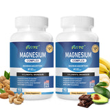 PJRYC frasco frontal del Magnesium Complex mostrando diseño y duración