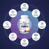 PJRYC VisioVance etiqueta nutricional destacando minerales y antioxidantes
