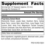 Planetary Herbals detalle de textura del jarabe, aspecto fluido y mezcla homogénea