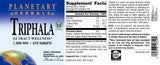 Planetary Herbals tabletas en cuenco resaltando cantidad por frasco y conveniencia