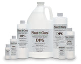 Plant Guru detalle líquido claro mostrando textura y pureza para mezclas