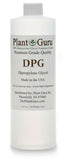 Plant Guru envase frontal de DPG muestra claridad y pureza