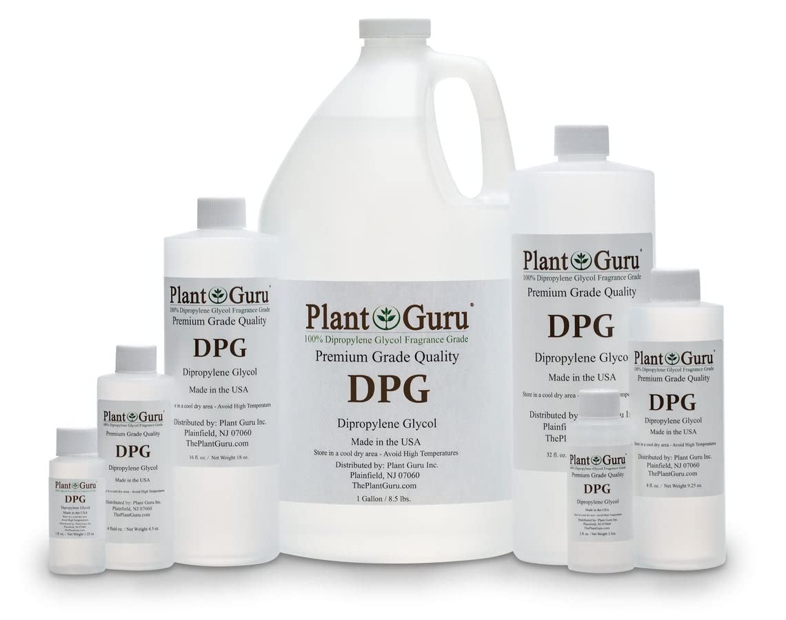 Plant Guru etiqueta en detalle con información de grado fragancia y confianza