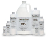 Plant Guru etiqueta en detalle con información de grado fragancia y confianza