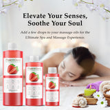 Plant Guru aceite usado en bombas de baño generando fragancia envolvente
