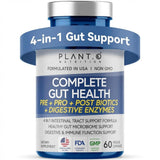 PLANT.O NUTRITION frente del envase mostrando beneficio de fórmula 4‑en‑1