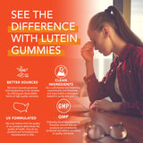 PLANT.O NUTRITION gomitas en mano para ver tamaño y facilidad