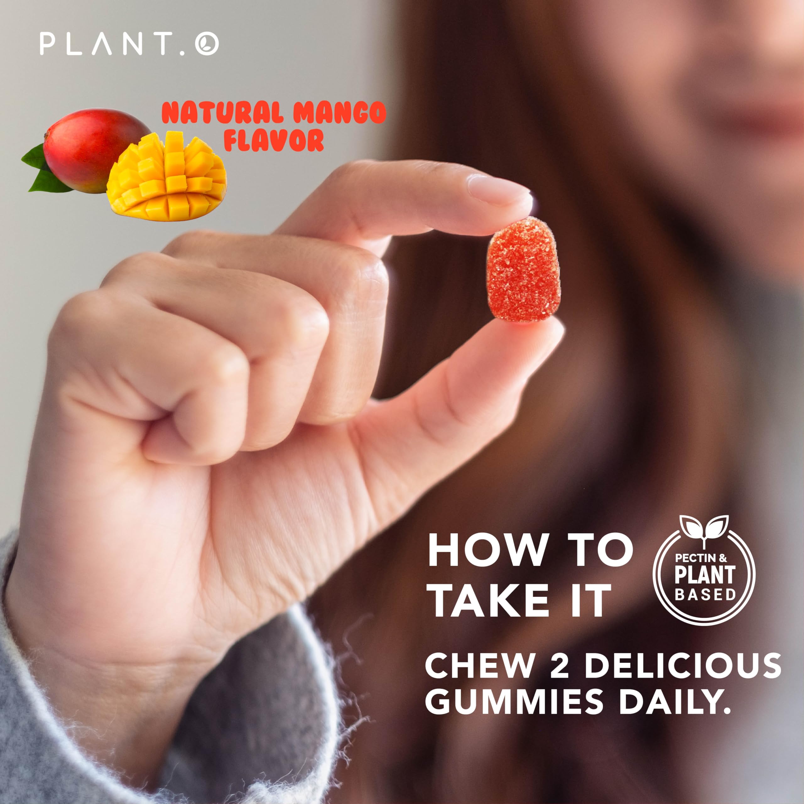 PLANT.O NUTRITION sello GMP y prueba de terceros que da confianza