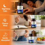 PLANT.O NUTRITION uso nocturno en mesita, ayuda a relajación antes de dormir