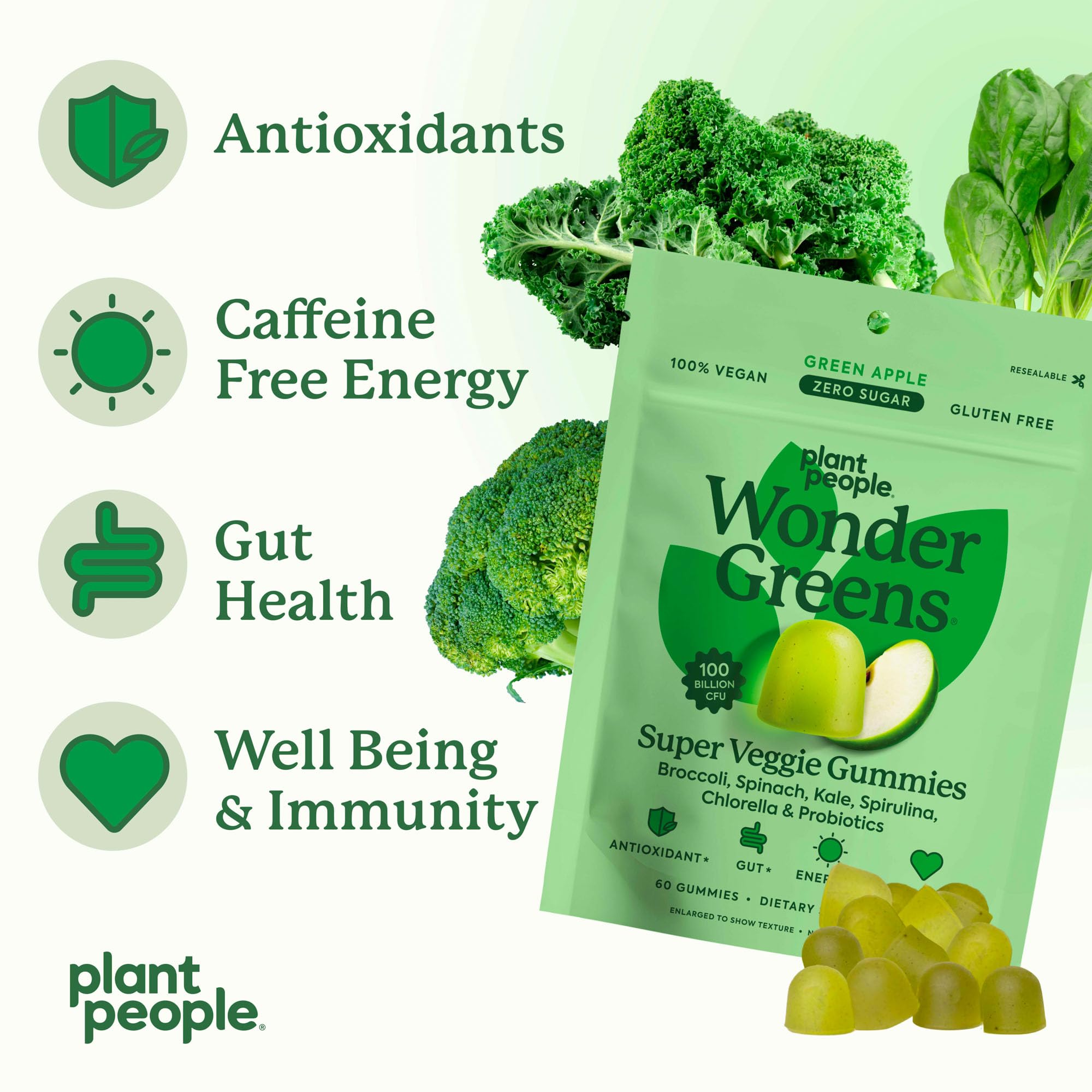 Plant People ingredientes spirulina y chlorella destacando densidad nutritiva