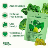 Plant People ingredientes spirulina y chlorella destacando densidad nutritiva