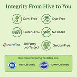 Plant People etiqueta con certificación UMF de la miel de Manuka clara