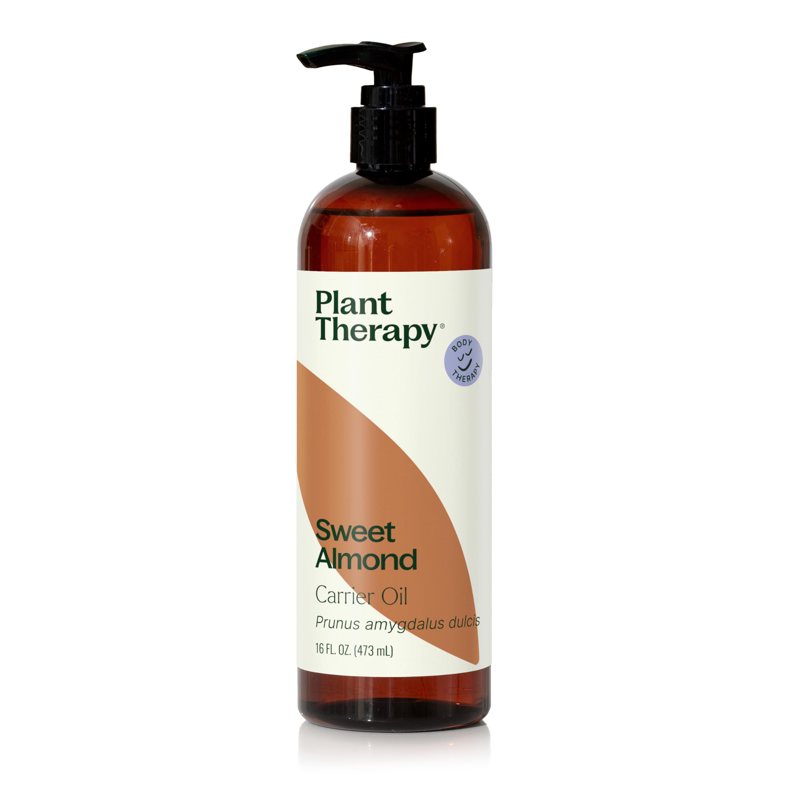 Plant Therapy botella frontal mostrando etiqueta y tamaño 16 oz, hidratación natural