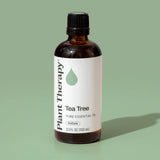 Plant Therapy etiqueta con Melaleuca alternifolia y garantía de análisis por lote