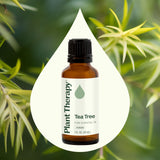 Plant Therapy gota sobre piel mostrando correcta dilución y sensación calmante