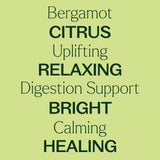 Plant Therapy aceite de bergamota difundiendo aroma relajante en sala