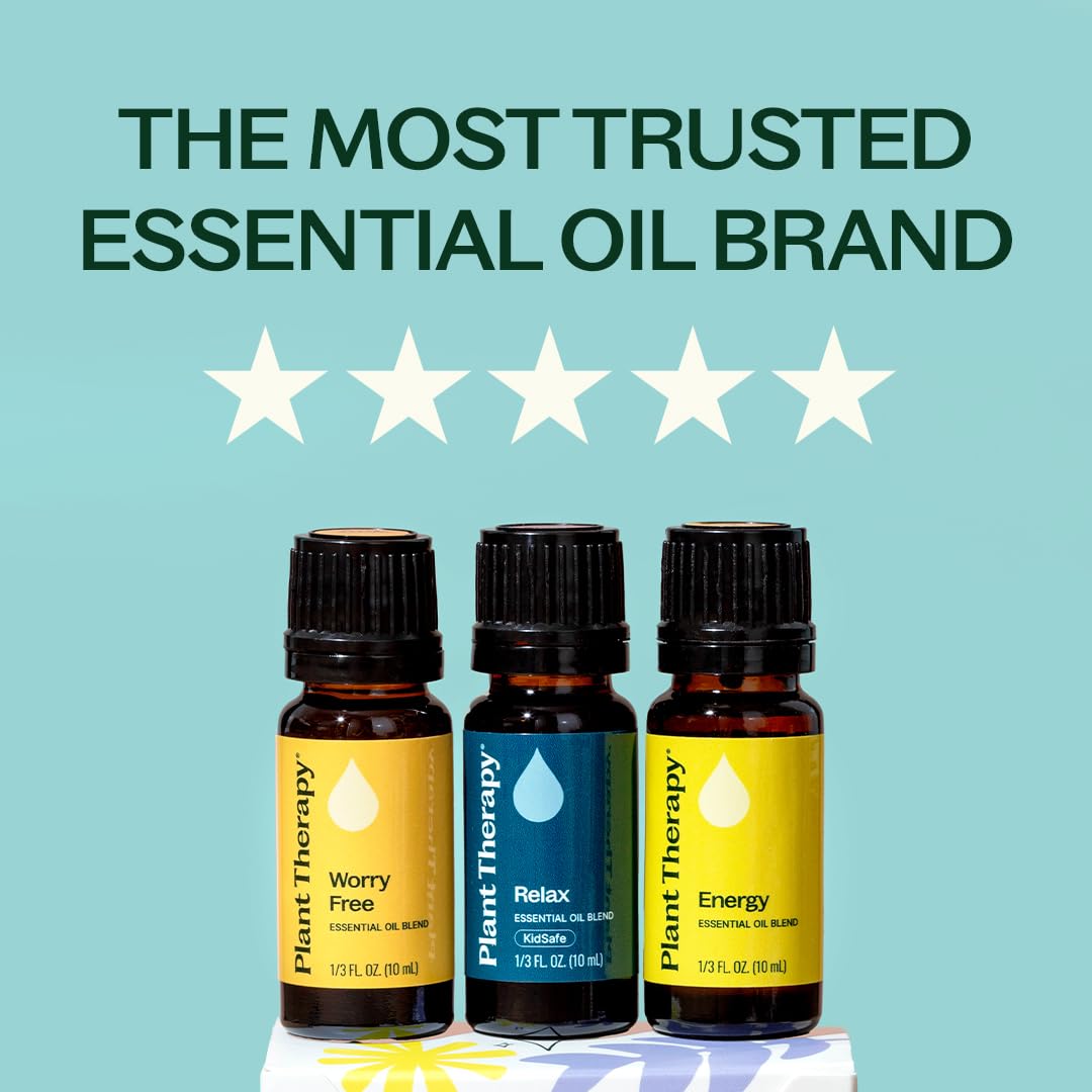 Plant Therapy seis blends juntos mostrando variedad para distintos usos