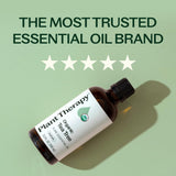 Plant Therapy botella junto a regla para comparar tamaño y capacidad 100 mL