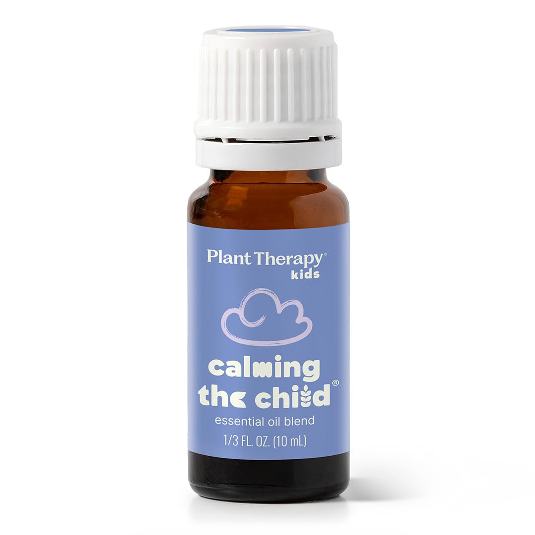Plant Therapy botella frontal 10 ml mostrando diseño y beneficio calmante
