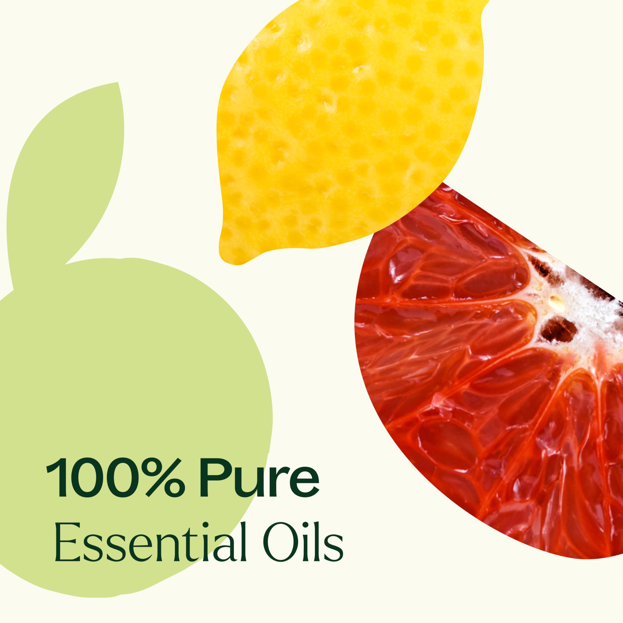 Plant Therapy Citrus Burst añadido a mezcla de limpieza para aire fresco