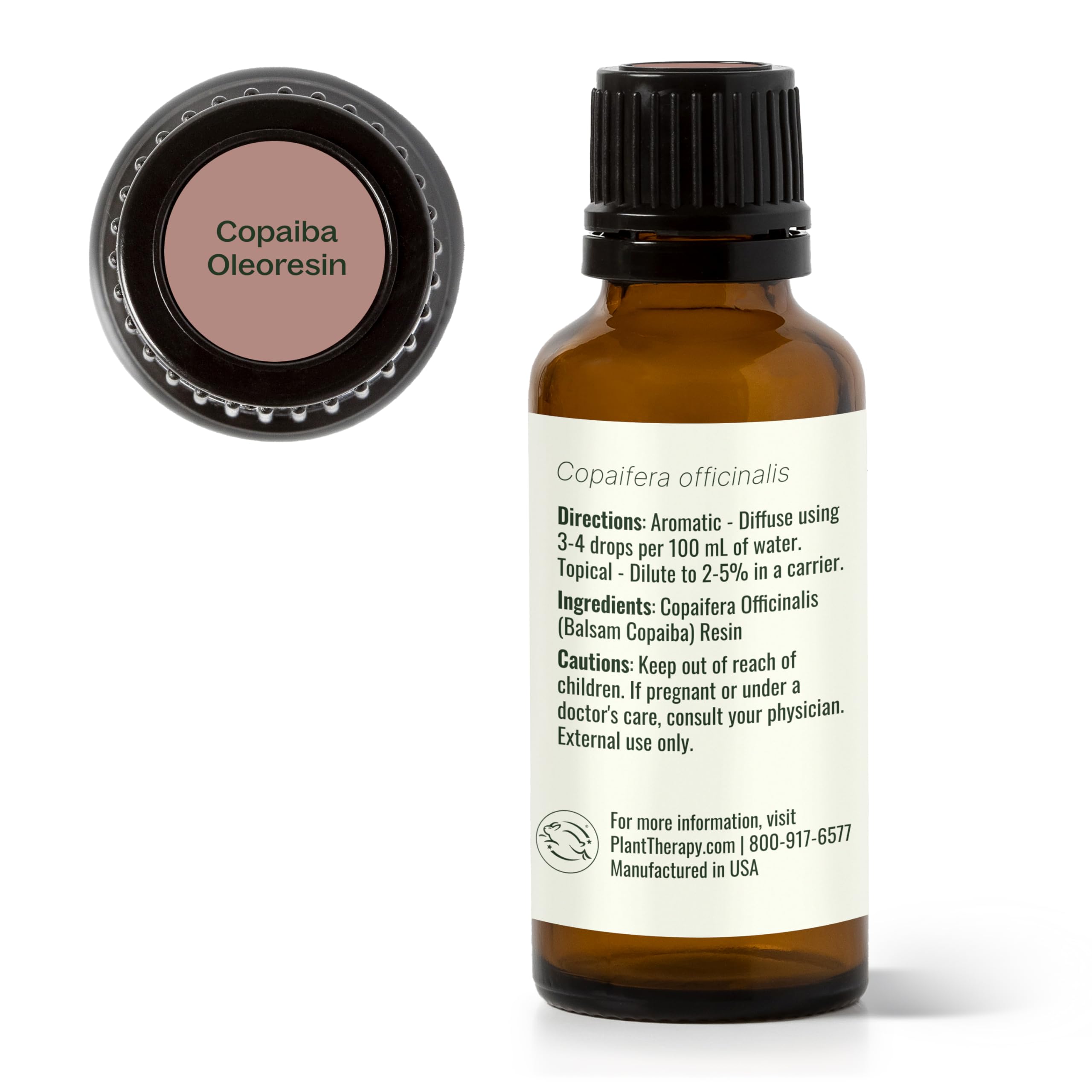 Plant Therapy Copaiba muestras de laboratorio y viales para control de calidad