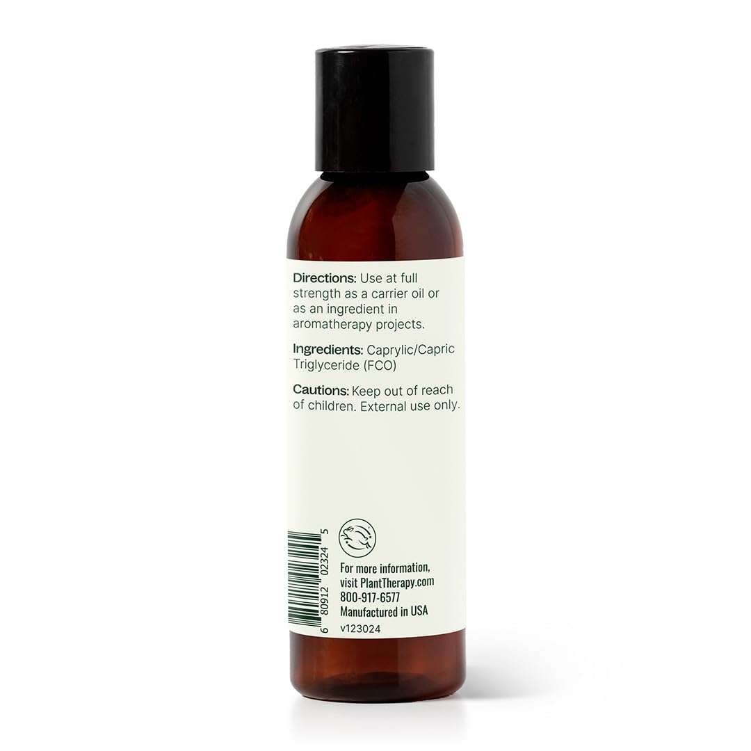 Plant Therapy etiqueta mostrando certificación FAMES y garantía de pureza