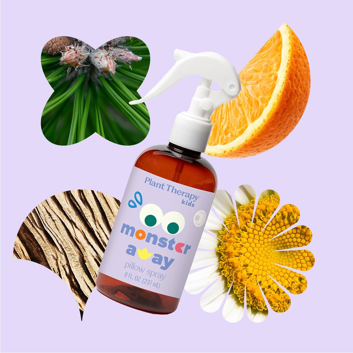 Plant Therapy etiqueta visible con lista de aceites esenciales