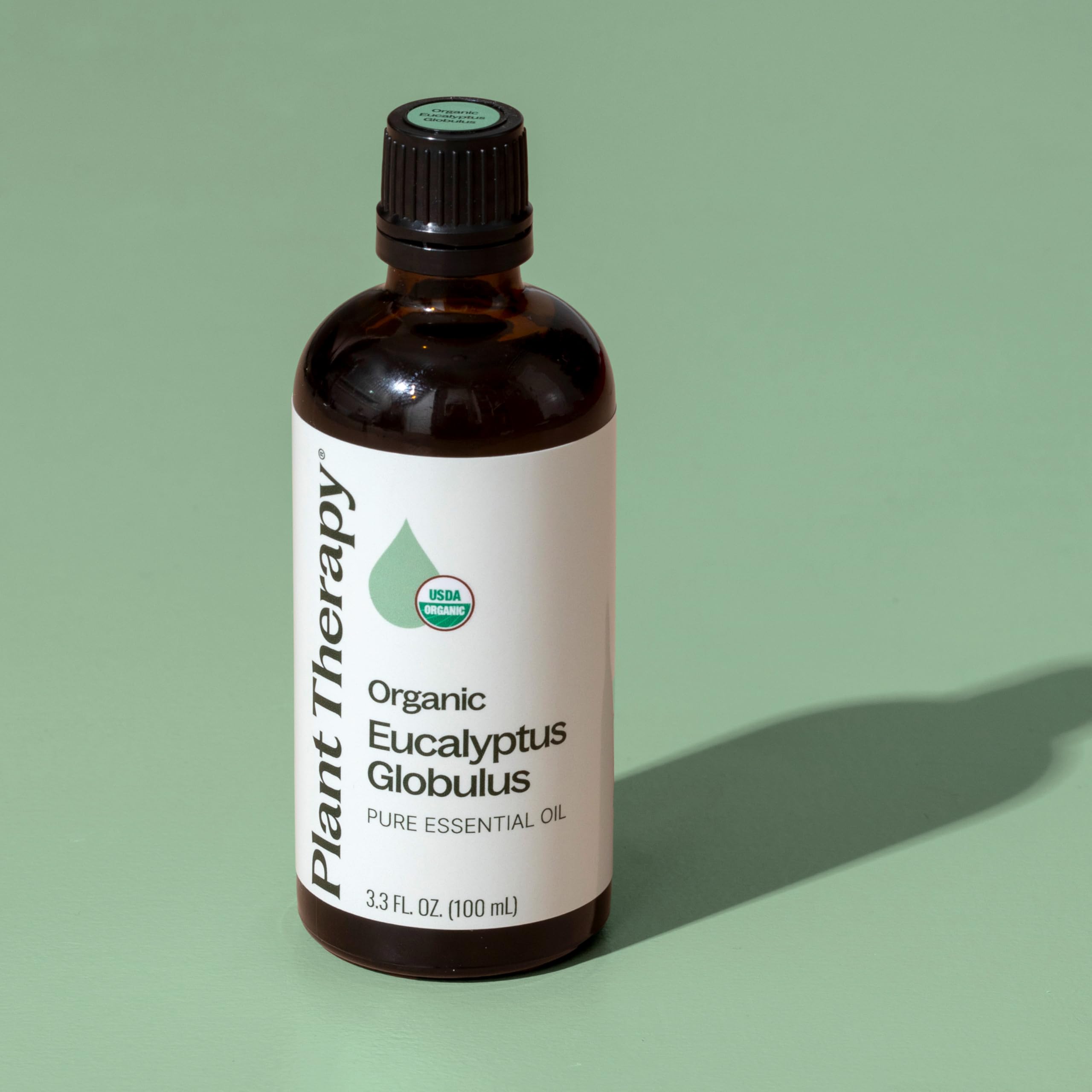 Plant Therapy eucalipto comparación de tamaño, frasco 100 mL para uso frecuente
