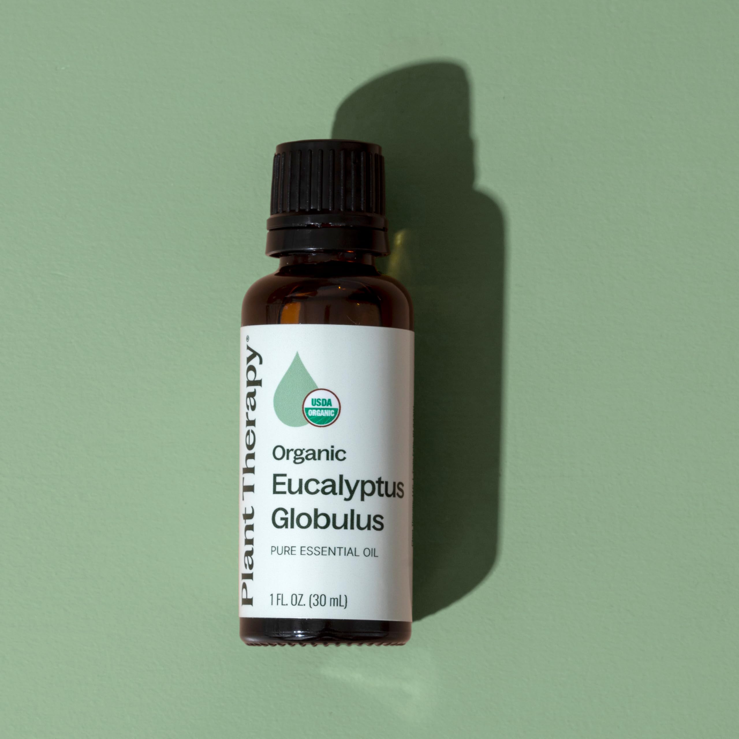 Plant Therapy etiqueta con sello USDA que certifica origen orgánico
