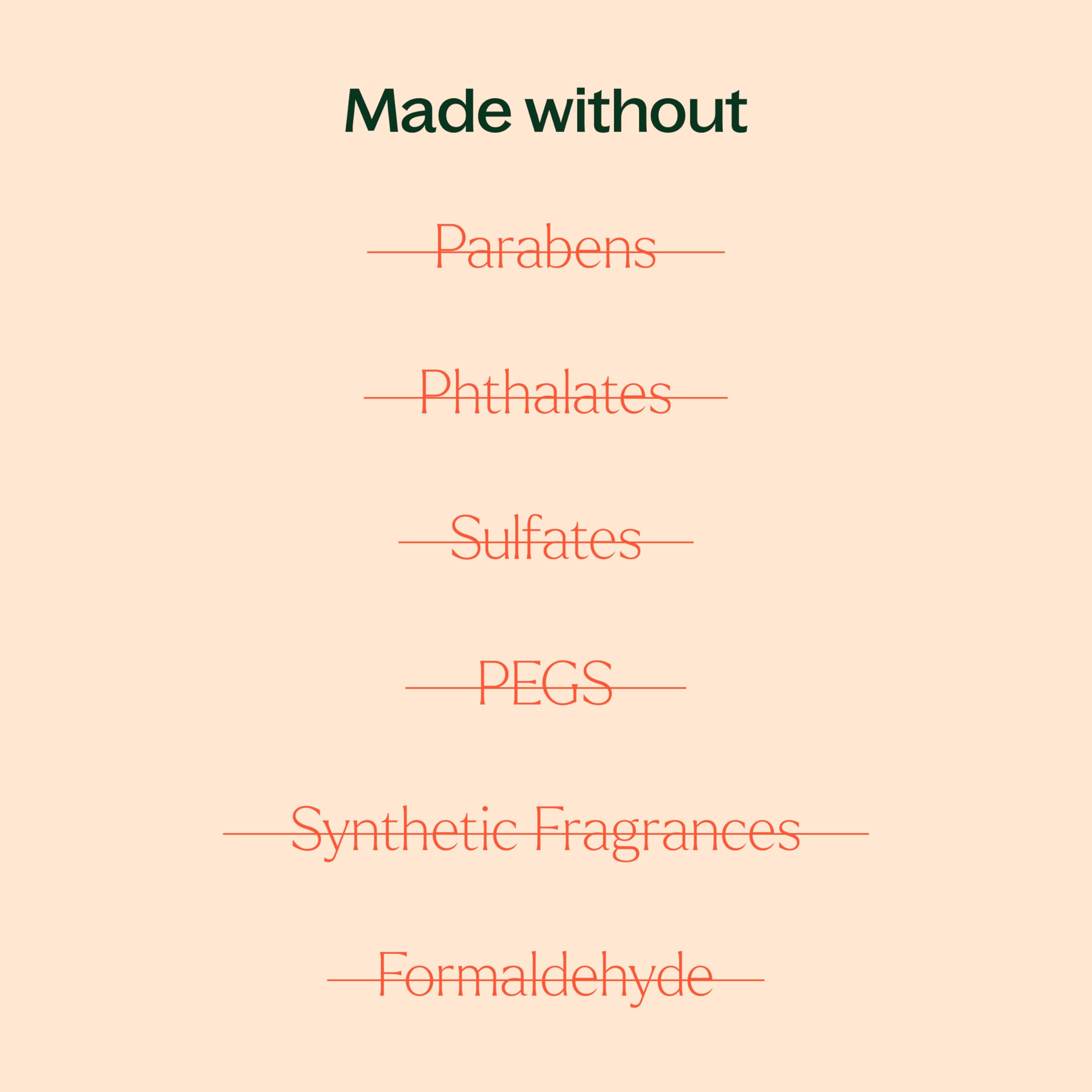 Plant Therapy etiqueta de materiales que resalta calidad natural