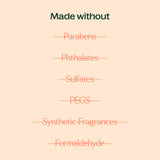 Plant Therapy etiqueta de materiales que resalta calidad natural