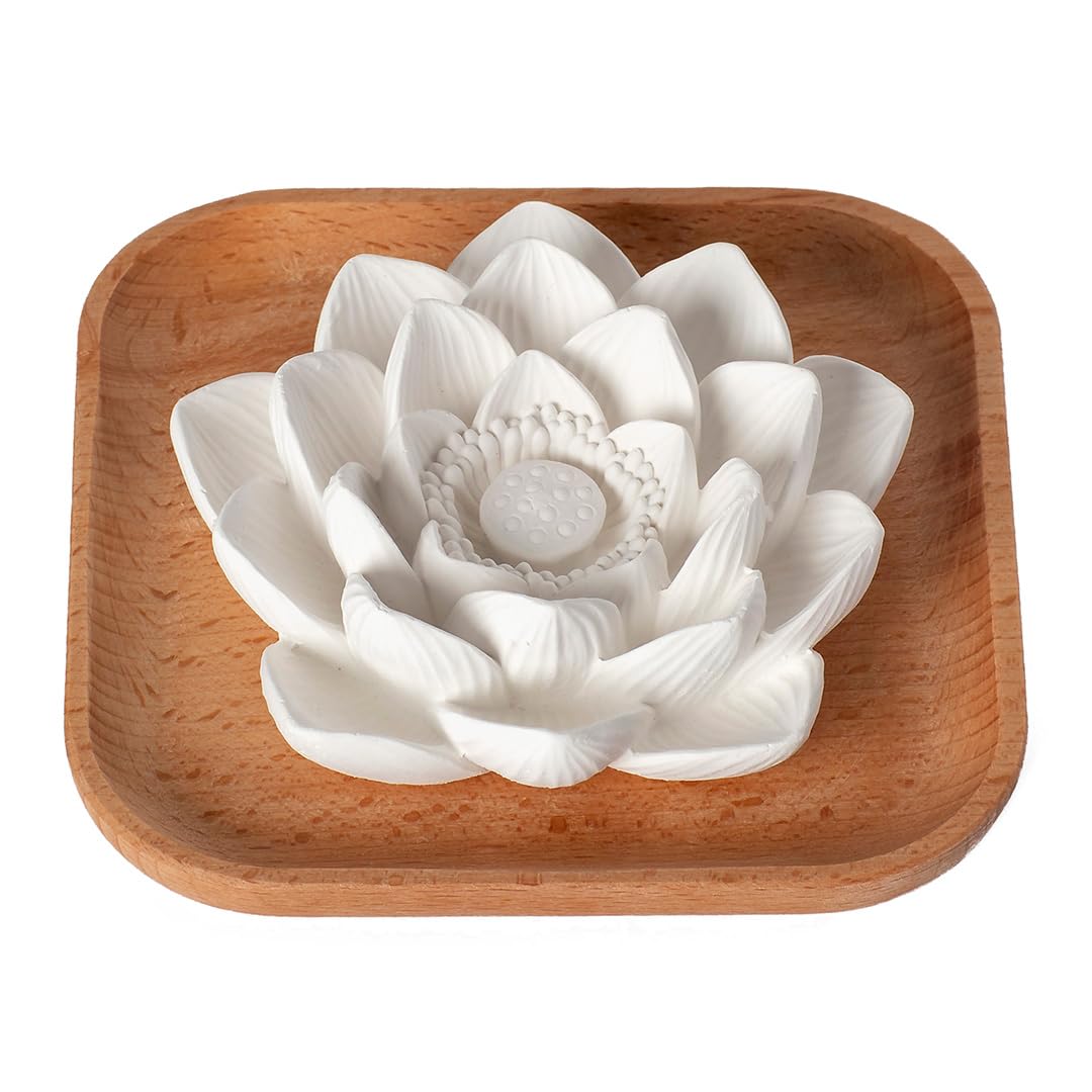 Plant Therapy difusor flor de loto frontal, elegante y decorativo