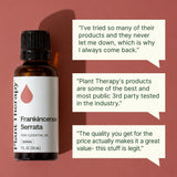 Plant Therapy uso en difusor creando vapor aromático para ambiente relajante