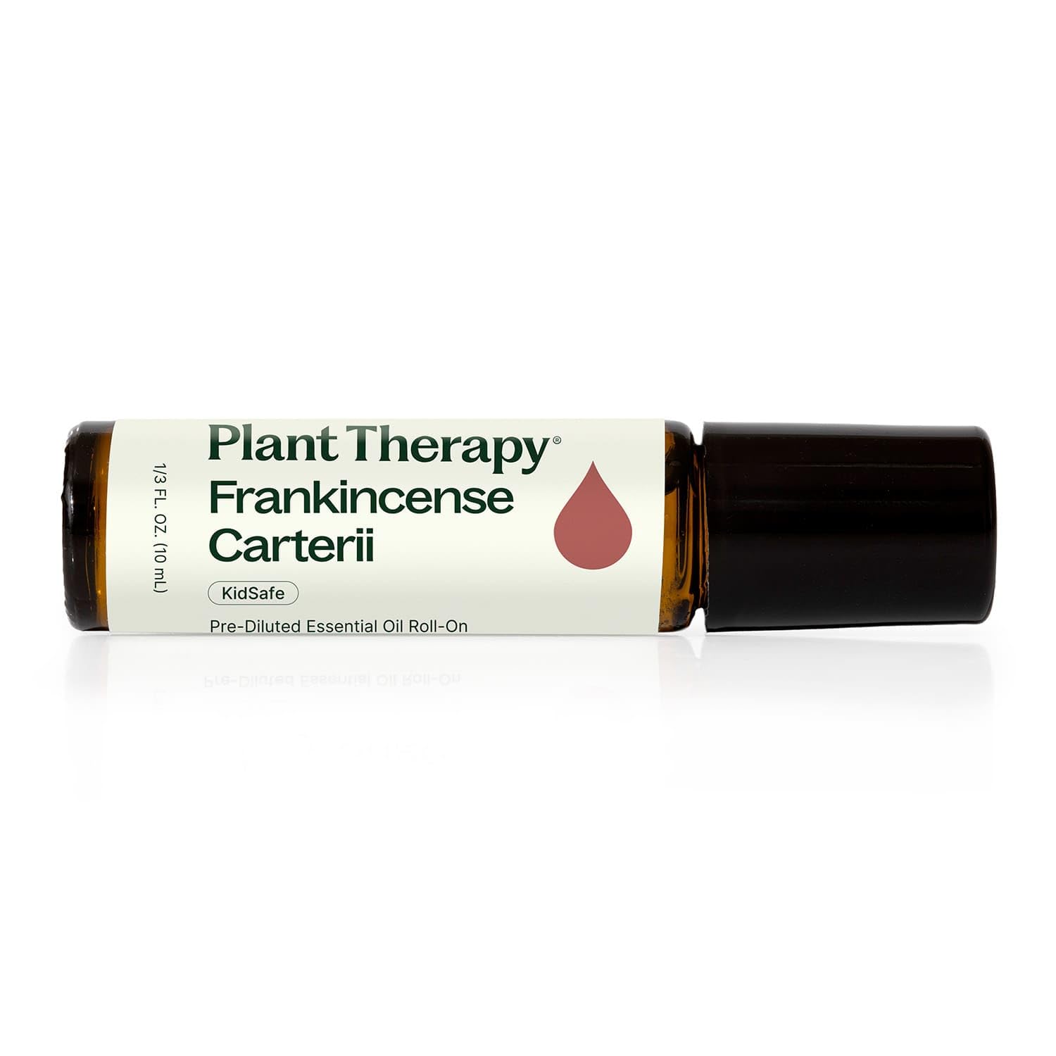 Plant Therapy roll-on frontal mostrando envase práctico y aroma balsámico