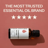 Plant Therapy gota de aceite esencial en superficie, muestra textura y claridad