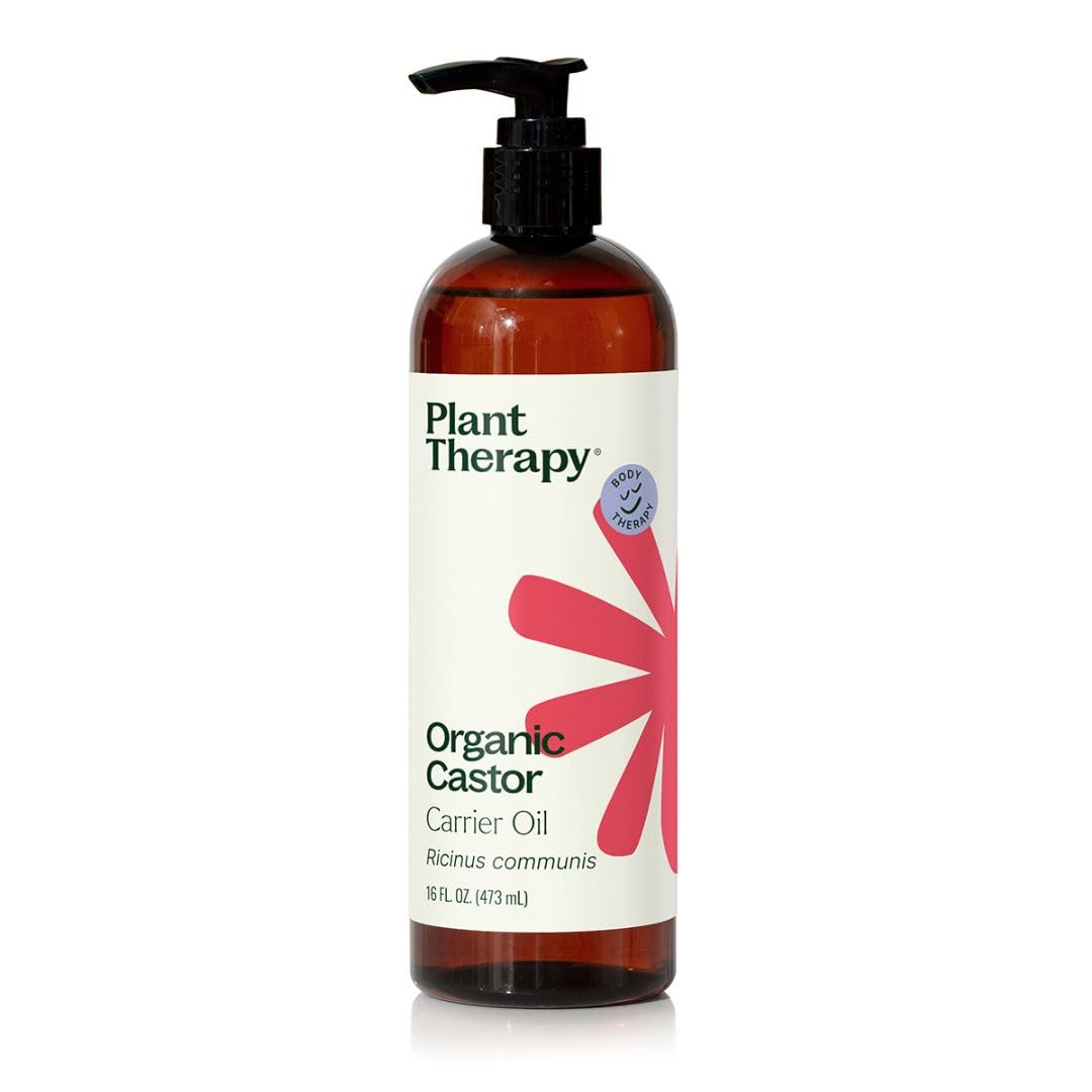 Plant Therapy botella frontal 16 oz mostrando el envase y sello orgánico